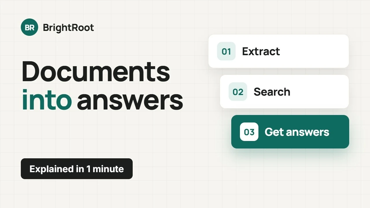 DocIntel turning a stack of documents into extracted, searchable answers